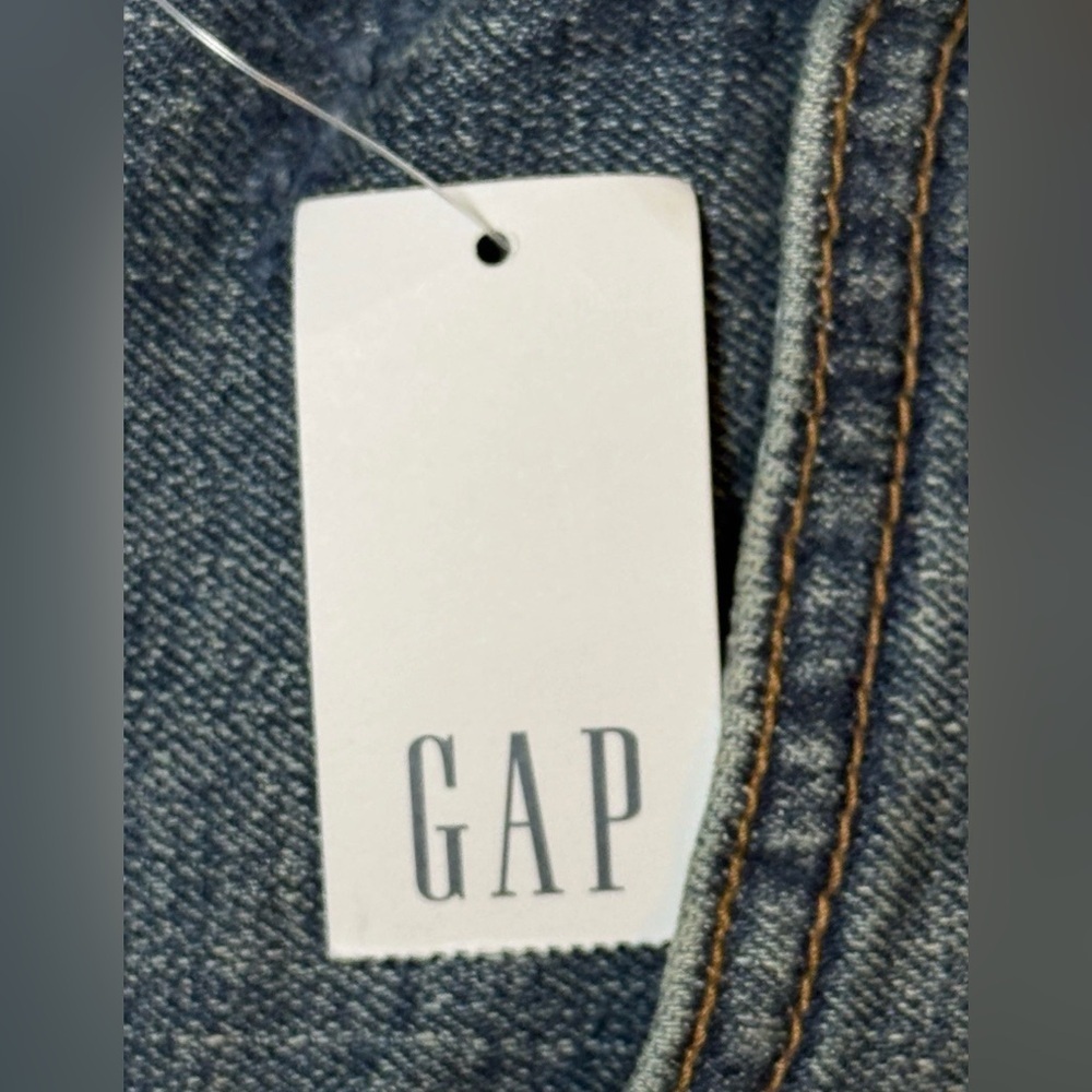 NWT Gap Men's Blue Relaxed 32x30 Measures 32x28.5 Wide Leg Medium Wash - Picture 9 of 11